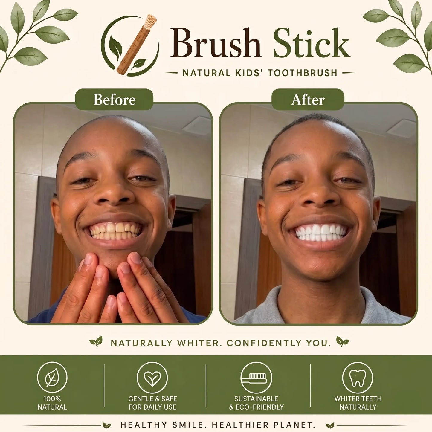 Brush Stick Miswak Sticks – Natural Toothbrush