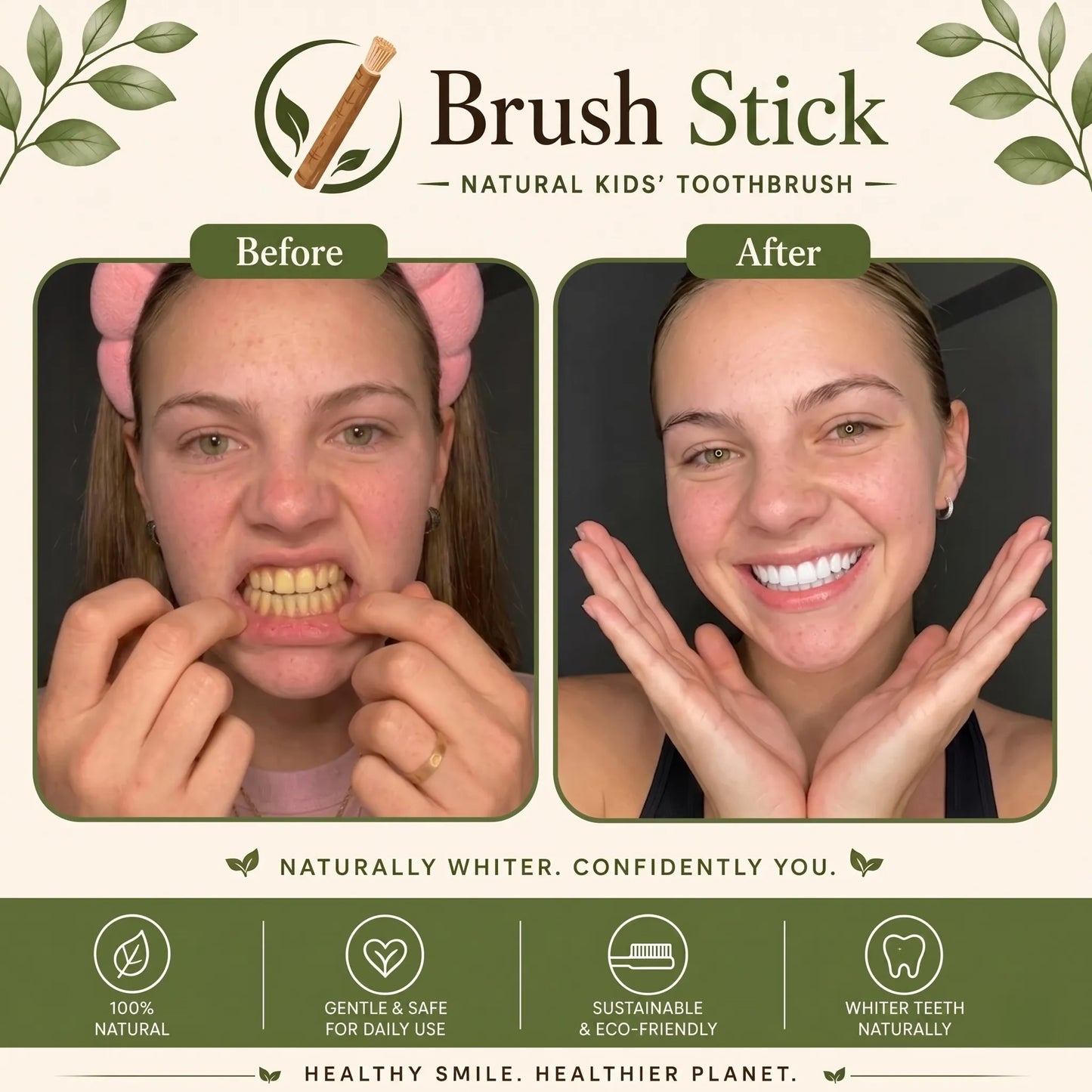 Brush Stick Miswak Sticks – Natural Toothbrush